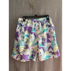 Vineyard Vines Men's Geometric Sailboat Print Board Shorts Swim Trunks Size M